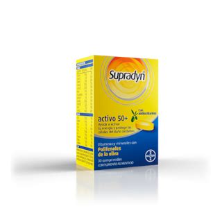 Supradyn Activo Antioxidantes Comprimidos Farmacia Medina