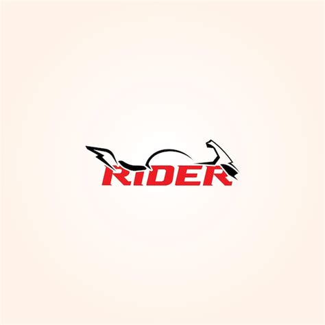 Premium Vector | Rider Logo Design Template