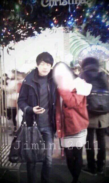 Jimin and his girlfriend in 2011👫🙊 | ARMY's Amino