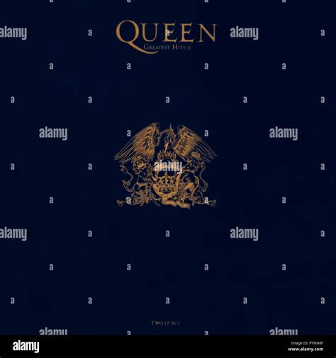 Queen - original vinyl album cover - Greatest Hits II - 1991 Stock Photo - Alamy