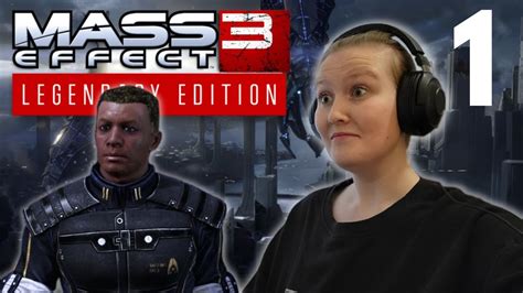 First Time Playing Lets Play Mass Effect 3 Legendary Edition