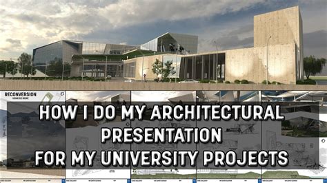 Learn To My Architectural Project Presentation For My University