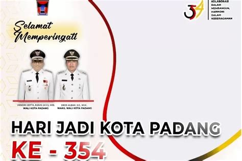 Kumpulan Link Twibbon HUT Atau Hari Jadi Kota Padang Ke 354 Mari