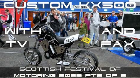 Custom Kx500 Scottish Festival Of Motoring 2023 2 Of 2 Captions On 4k