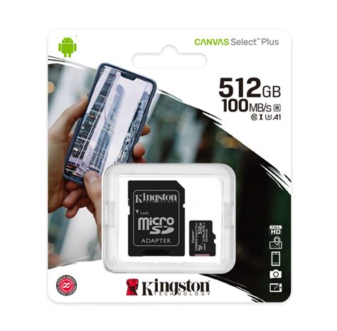 Carte MicroSDXC Avec Adaptateur SD 512 Go Cartes MicroSD Pearl Fr