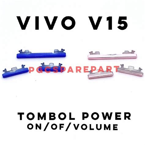 Jual Tombol Luar 1 Set Volume Power On Off Vivo V15 4g 1819 Power Button Casing Vol On