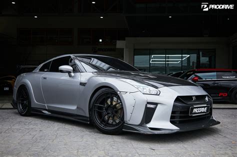 Nissan Gtr R35 อัพเดตวิงหลังโฉมใหม่ล่าสุดของ Top Secret Japan