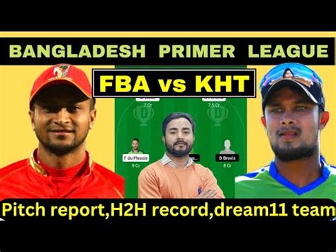 Fba Vs Kht Dream Prediction Today Match Prediction Bpl Match