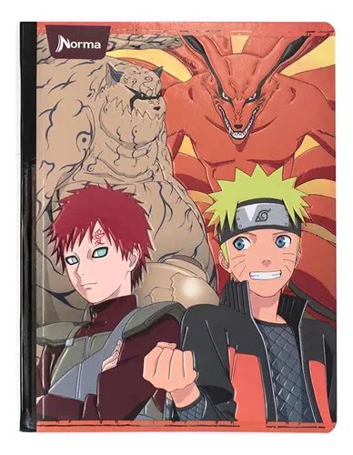 Cuaderno Cosido Naruto 100 Hojas Linea Corriente Puño MercadoLibre