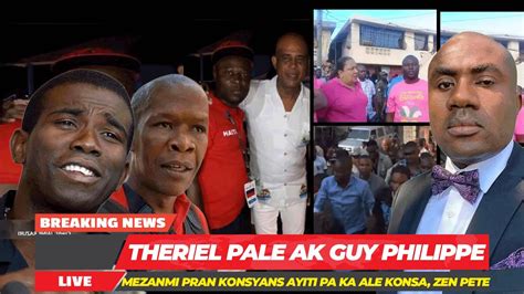 Theriel Foure Bouch Nan Koze Guy Philippe La Revolisyon An Ap Pase