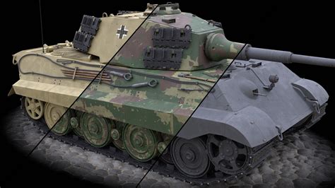 3D Panzerkampfwagen VI Ausf B Tiger II TurboSquid 1771148