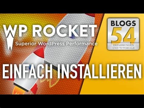 Wp Rocket Richtig Installieren Wordpress Ladezeiten Mit Dem Cache