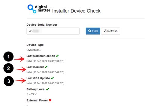 Initial Provisioning Oyster Edge Digital Matter