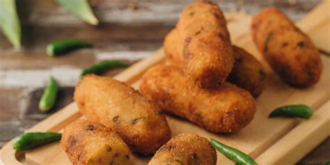 Receta Croquetas De Patatas Con Menta Sencilla Cocina Rico