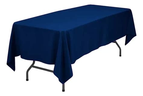 Mantel Azul Marino Para Mesa Rectangular In X In Mercadolibre