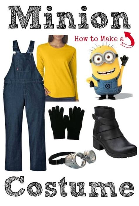 Diy Minion Costume For Grown Ups But Works For Kids Too Thrifty Jinxy