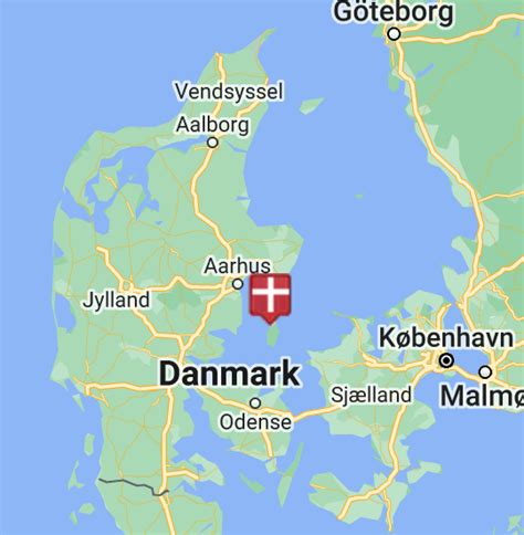 Denmark Map Best Places To See And Show The Trip Around To