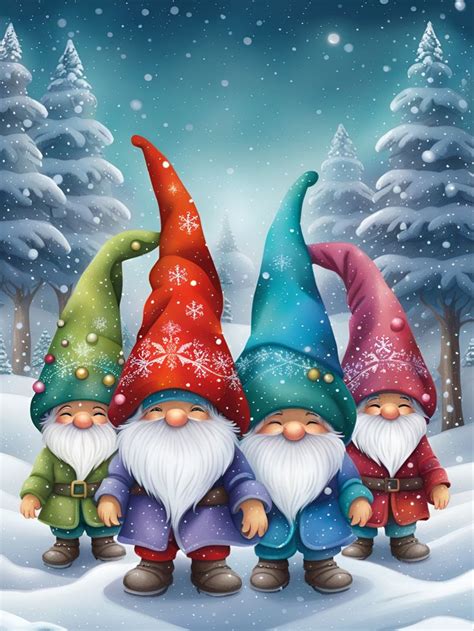 Pin By Sheila Plante On Gnomes Christmas Gnome Christmas Magic