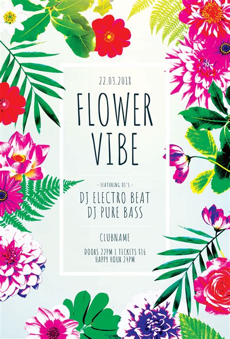 Floral Poster Designs Behance