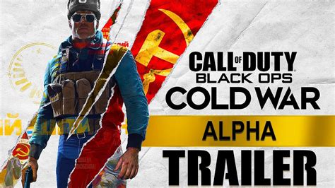 Call Of Duty® Black Ops Cold War 4k Alpha Trailer Youtube