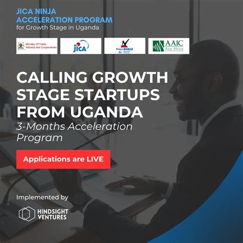 Launch Of Jica Ninja Acceleration Program For Growth Stage In Uganda