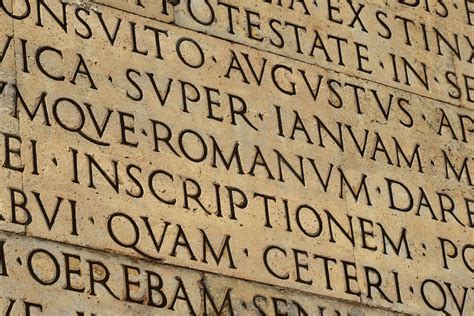 Ancient Roman Text