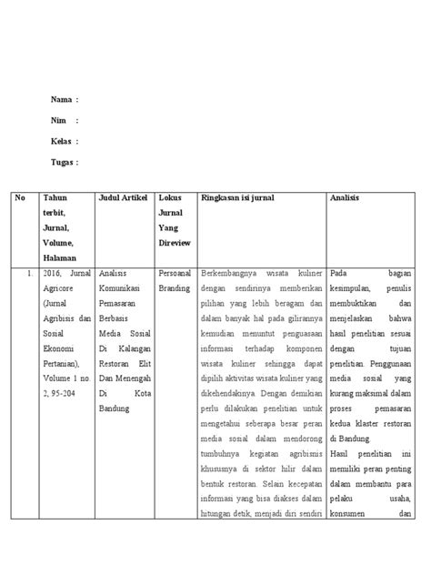 Bedah Jurnal 1 Pdf