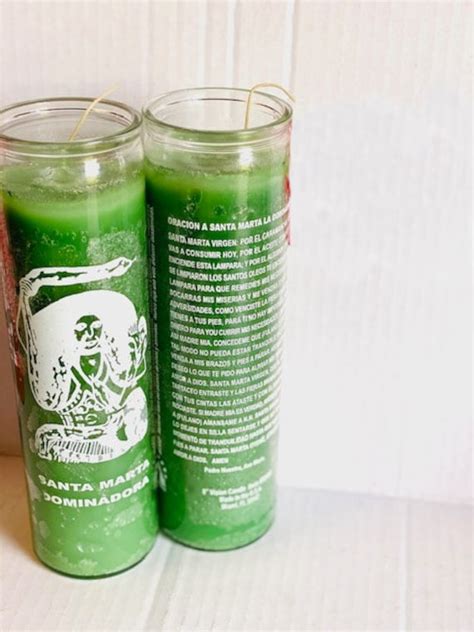 Santa Marta The Dominator Day Candles Vela De Santa Marta La Etsy