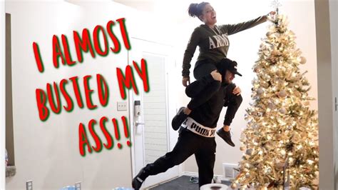 Vlogmas Day I Almost Busted My Ass Alexisjayda Youtube