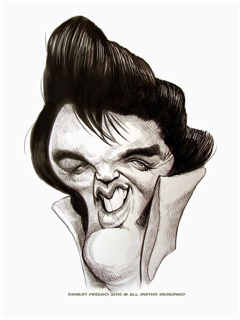 Ernesto Priego Elvis Caricaturas Divertidas Caricaturas De Famosos