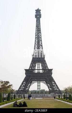 The Eiffel Tower Replica Bahria Town Lahore Punjab Pakistan Stock