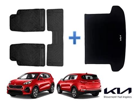 Tapetes Uso Rudo Cajuela Kia Sportage Rubber Black En Venta En