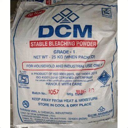 Dcm Shriram Bleaching Powder At Best Price Inr Kg In Yamunanagar