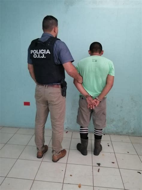 OIJ Unidad Regional De Upala Agentes Detuvieron A Un Hombre Sospechoso