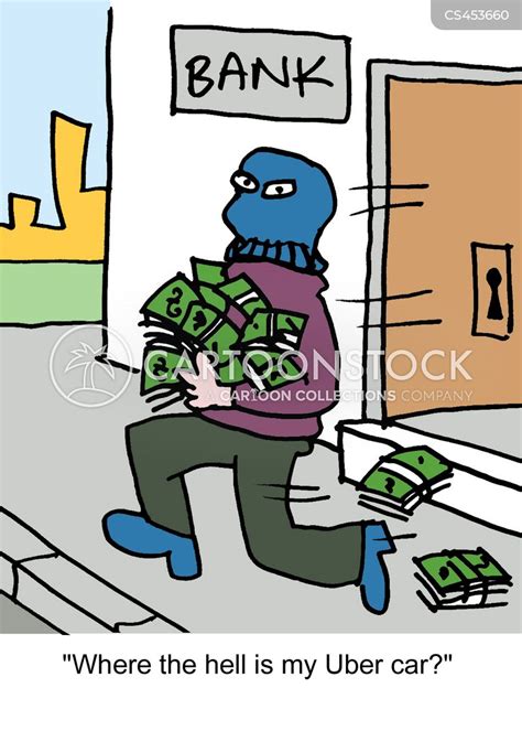 Bank Heist Cartoons and Comics - funny pictures from CartoonStock