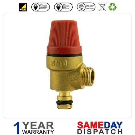 Ariston Pressure Relief Valve Prv 61312668 National Boiler Spares