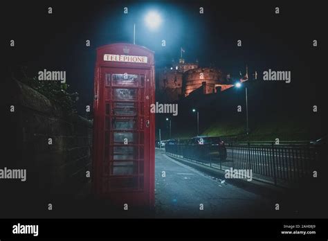 Edinburgh Typical Telephone Booth Hi Res Stock Photography And Images