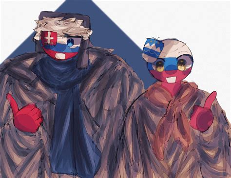 Slovakia And Slovenia •countryhumans Amino• Eng Amino