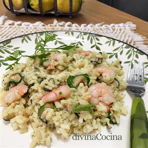 Receta Risotto De Gambas Y Calabacines Mis Recetas Caseras