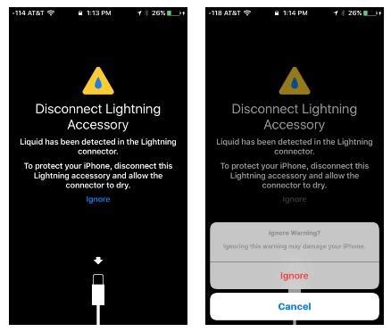 Liquid Detected In Lightning Connector What To Do Next