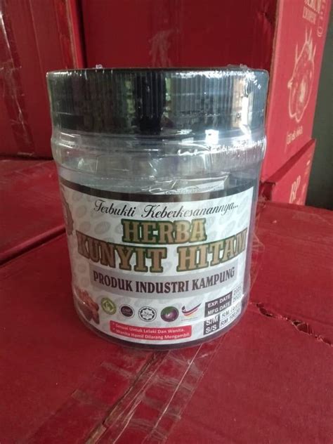 Herba Kunyit Hitam Original Lazada