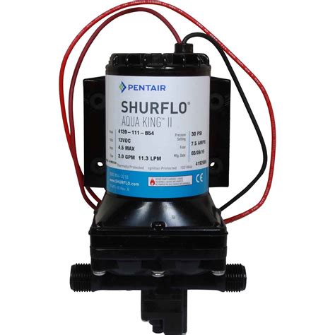 Shurflo Aqua King 2 Fresh Water Pump 12v 114 Lpm 30psi Camper Warehouse