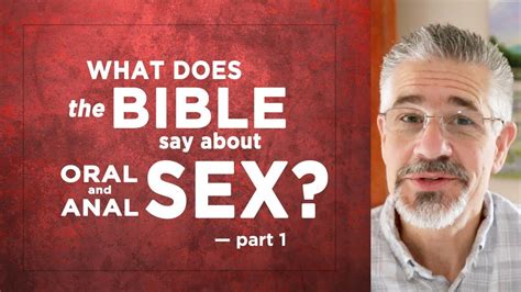 Bible Say About Oral Sex