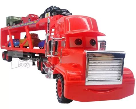 Cars Rayo Mcqueen Mula Niñera Camion Mack 6 Carros en venta en