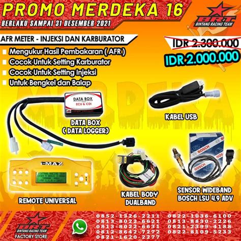 Jual PAKET AFR METER INJEKSI DAN KARBURATOR Kab Bogor BRT FACTORY