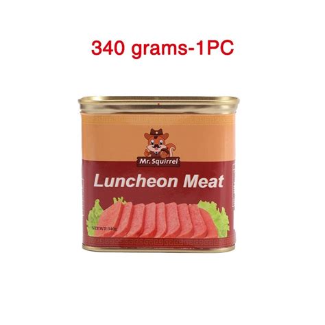 Mr Squirrel Luncheon Meat G G Low Salt High Meat Content Mix Of