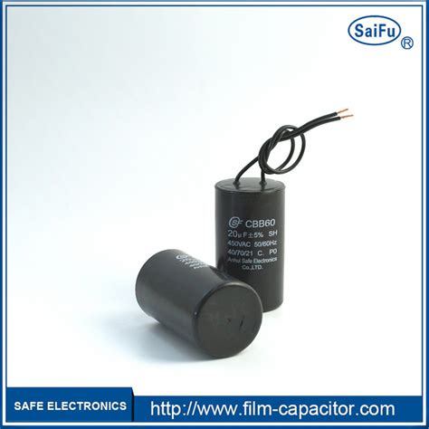 Wholesale AC Motor Run Capacitors For Generator Pump Motor CBB60