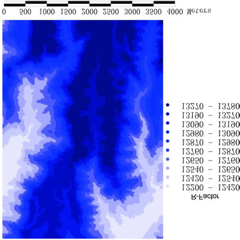 R Factor Map In Mj Ha Mm H A For The Easternmost Part Of The Rio