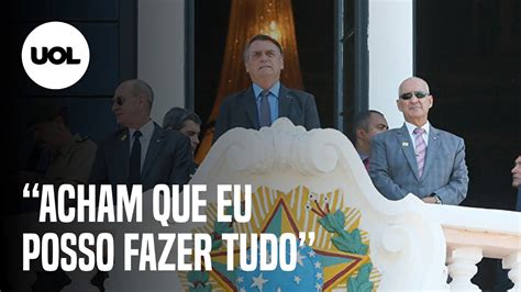 Bolsonaro Se tudo tivesse que depender de mim não viveríamos neste