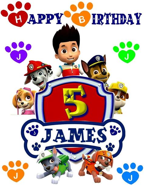 25 Of The Best Ideas For Paw Patrol Birthday Wishes Home Inspiration